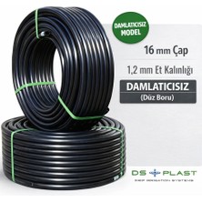 Dsplast 16 mm Deliksiz (Kör) Damla Sulama Borusu - Hortumu 400 Metre – 1,2 mm