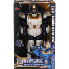 Eco Lounge DF-6051 Işıklı ve Müzikli Roket Atan Robot- Vardem Oyuncak