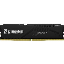 Kingston Kıngston Beast, KF560C36BBE2-16TR, 16GB, 6000MHZ,  Ddr5, CL36, Desktop Gaming Ram (Soğutuculu)