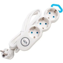 Najmaddin Vea VE2S3S 3'lü Anahtarlı 1.5 Metre Çoklu Priz