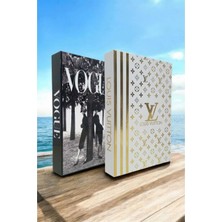 Bgv Home Dekoratif Kitap Görünümlü Içi Açılabilir Kutu 2 Adet