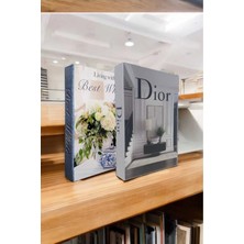Bgv Home Dekoratif Kitap Görünümlü Içi Açılabilir Kutu 2 Adet
