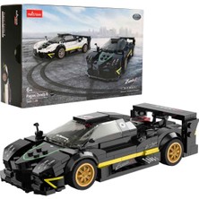 1:28 Pagani Zonda R Siyah Model Araba Yapım Seti 387 Parça