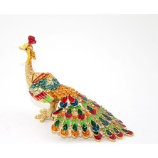 Najmaddin Swarovski Taşlı Tavuskuşu Model 1