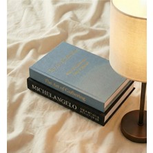 Bgv Home Dekoratif Kumaş Kitap Kutu 2'li Set (Michelangelo The Art)