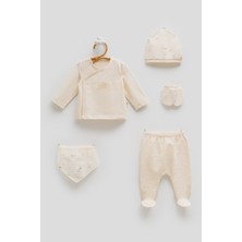 Caramell Torino Premium 5li Set Unisex Bej