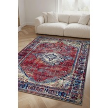 Kilim Home Maskülen Kontrast Desenli Vintage Halı