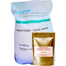 Şişecam Ingiliz Karbonatı  (GIDA TİPİ E500) 2 kg