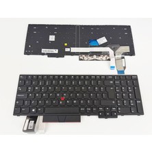 İnfostar Lenovo Thinkpad E580 E585 E590 E595 L580 L590  ile Uyumlu Notebook Klavye - Tuş Takımı / Siyah - Tr