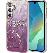 Newface Samsung Galaxy A14 4g Kılıf Blade Aynalı Desenli Kapak - Desen 1