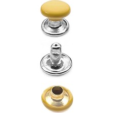 Hapshoe 5 mm 00 No Sarı Renkli Perçin Rivet 30 Adet