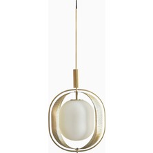 101 Copenhagen Pearl Pendant Chrome Opal Cam Japon Fener Esintili, Dekoratif Tasarım Sarkıt Aydınlatma