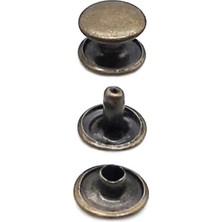 Hapshoe 9 mm 33,5 No Antik Renk 30 Adet Perçin Rivet