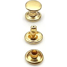 5 mm 00 No Altın Renkli Perçin Rivet 30 Adet