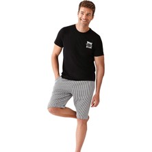 Arnetta Baba-Oğul Seti Erkek Pijama Şortlu Takım AR3671S