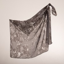 Piramit Naturel Eşarp | Düzensiz Doku