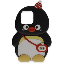 Newface iPhone 15 Pro Max Kılıf Poky Karakter Silikon Kapak - Desen 12