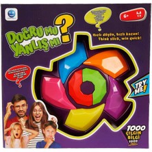 Smile Games Sesli ve Işıklı Doğru Mu Yanlış Mı Kutu Oyunu