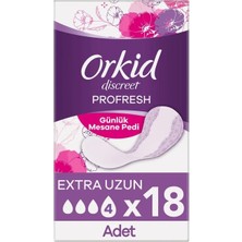 Günlük Mesane Pedi Ekstra Uzun 18 Adet