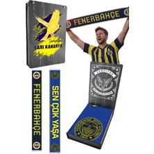 Fenerbahçe Unısex Sen Çok Yaşa Şal Uv Kutu Hediyeli