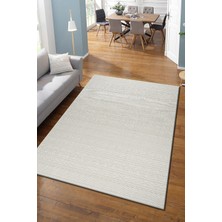 Sere Serpe Iskandinav Modern Tasarım Sisal Bukle Özel Ölçü Salon Oturma Odası Koridor Halısı  Krem