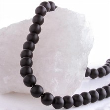 Zero Land Storozde 10 mm Mat Onix Taşı - Siyah