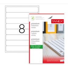 Tanex Etiket TW-2108 192X34MM Lazer Etiket - 15 Adet