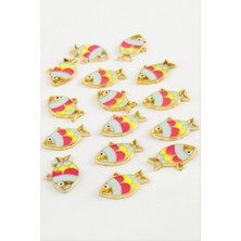 Zero Land Storozde Balık Tek Kulp Mineli Bileklik ve Kolye Ucu Aparatı 1 Adet - Ebruli