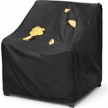 Microcase Su Geçirmez 4 Mevsim Kullanım Bahçe Mobilyası Sandalye Kılıfı Brandası 85X70X70 cm AL5539