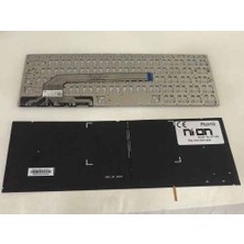 Nion Asus UX370UA-C4060T Uyumlu Laptop Notebook Klavye (Siyah Aydınlatmalı Tr)