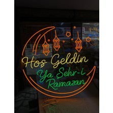 Neonled "hoş Geldin Ya Şehr-I Ramazan" Neon LED Dekoratif Aydınlatma