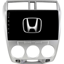 Honda City Manuel Klima Android Multimedya Sistemi 4-64 For-X (2008-2013) Ön Kayıt Kamera Hediyeli