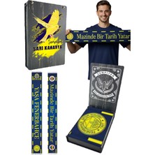 Unısex Yaşa Fenerbahçe Şal Uv Kutu Hediyeli