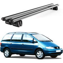Today Auto Pençe Seat Alhambra Ara Atkı (1996-2000) Uyumlu Gri Ara Atkı Port Bagaj Tavan Barı