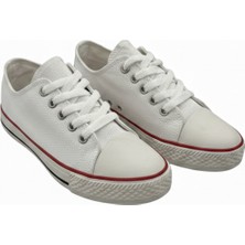 Rexba Minimalist Vedinamik Beyaz Klasik Kanvas Sneakers