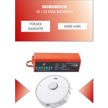 Roborock S5 / S5 Max robot Süpürge Uyumlu Batarya - Yüksek Kapasite