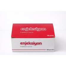 Enjeksiyon Bandı 100 Adet 1 Kutu (Seyitler)