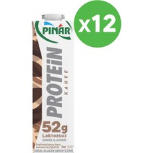 Pınar Protein Kahveli 1 L x 12 Adet