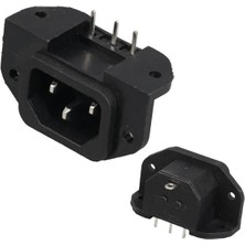 Najmaddin IC-212C C14 Power Soket Erkek Kulaklı 90'c Pcb