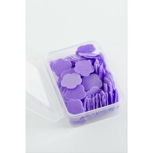 Zero Land Storozde Çiçek Şekilli Kutulu Kağıt Sabun  - Ebruli