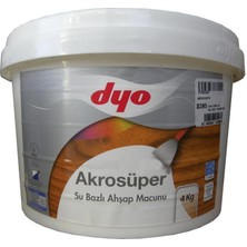 Subutu Akrosüper Ahşap Macunu 4 kg
