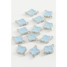 Starseven Çiçek Çift Kulplu Mineli Bileklik ve Kolye Ucu Aparatı 1 Adet