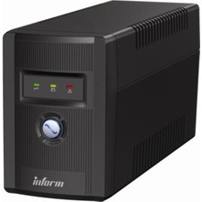 İnform Inform Guardian 800VA 1X9AH Line-Interactive 7-20 Dk Kesintisiz Güç Kaynağı Ups