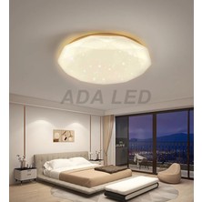 2 ( Adet ) Adaled 48 W Elmas Model Sıva Üstü LED Panel ( Çapı 48 cm )