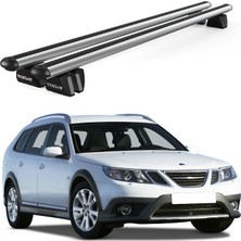 Today Auto Pençe Saab 9-3x Ara Atkı (2009-2012) Uyumlu Gri Ara Atkı Port Bagaj Tavan Barı