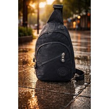 Anıl Bags Krinkıl Su Geçirmez Çanta, Çapraz Askılı Omuz ve Göğüs Çantası