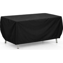 Microcase Su Geçirmez 4 Mevsim Kullanım Bahçe Mobilyası Masa Kılıfı Brandası 75X80X120 cm AL5542