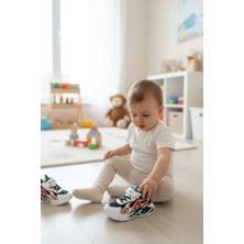 Enoch Alev Desenli ve Dinamik Panelli Çocuk Spor Ayakkabı