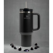 Stanley Quencher H2.0 Tumbler Pipetli Termos Bardak 1.18 Lt - Siyah