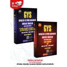 E-Kitap - 2026 Gys Gençlik ve Spor Bakanlığı Görevde Yükselme Sın